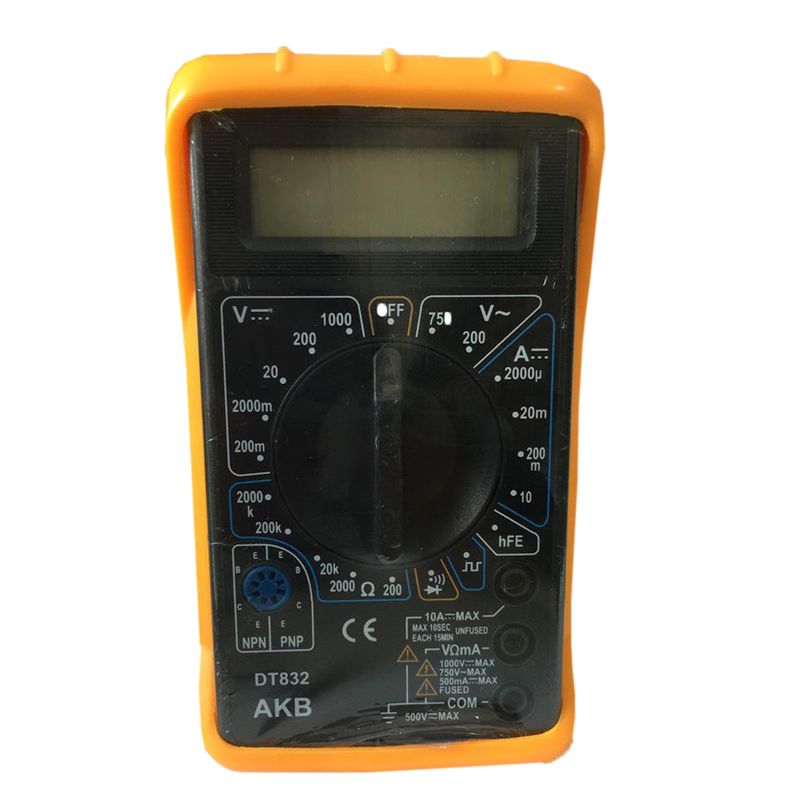 مولتی متر دیجیتال مدل dt832