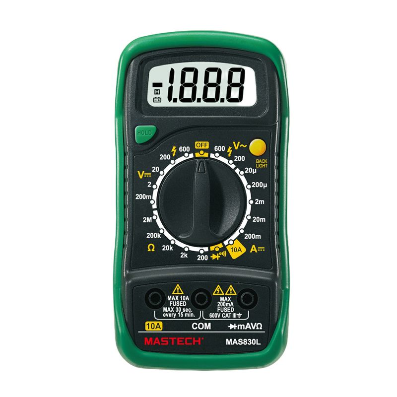 مولتی متر دیجیتال مستک مدل mas830l