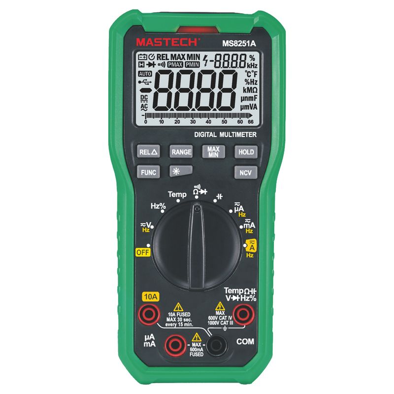 مولتی متر دیجیتال مستک مدل ms 8251a
