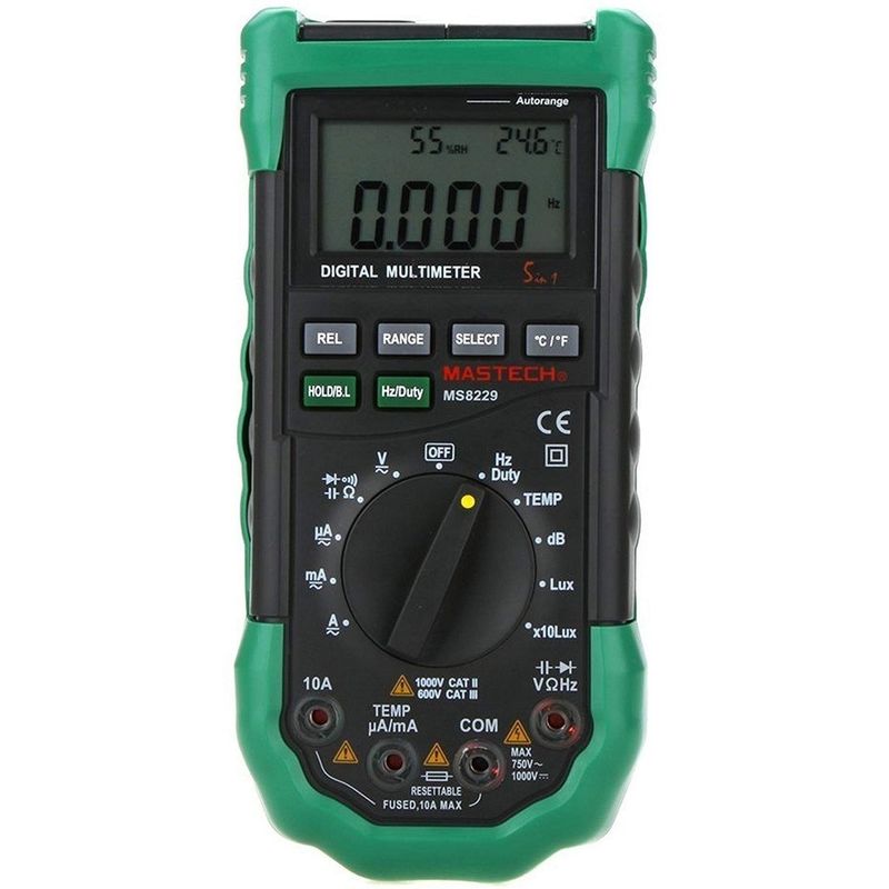 مولتی متر دیجیتال مستک کد ms8229
