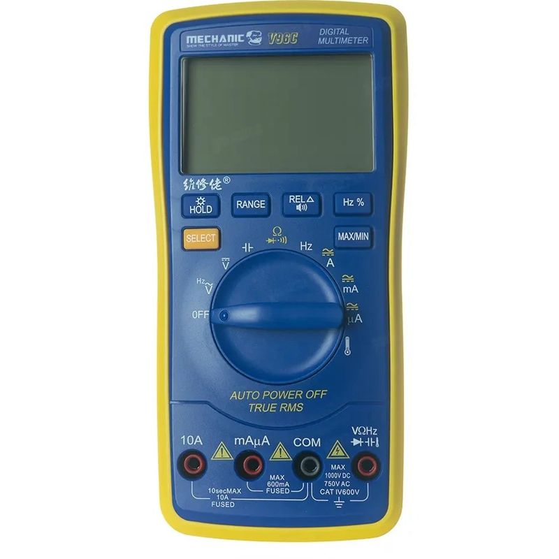 مولتی متر دیجیتال مکانیک مدل v96c