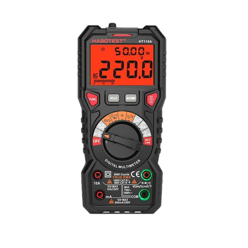 مولتی متر دیجیتال هابوتست مدل ht118a