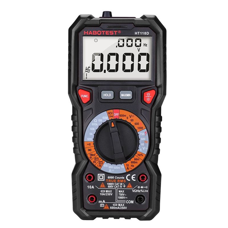 مولتی متر دیجیتال هابوتست مدل ht118d