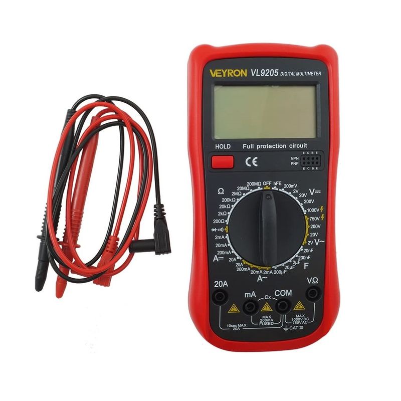 مولتی متر دیجیتال ویرون مدل vl9205