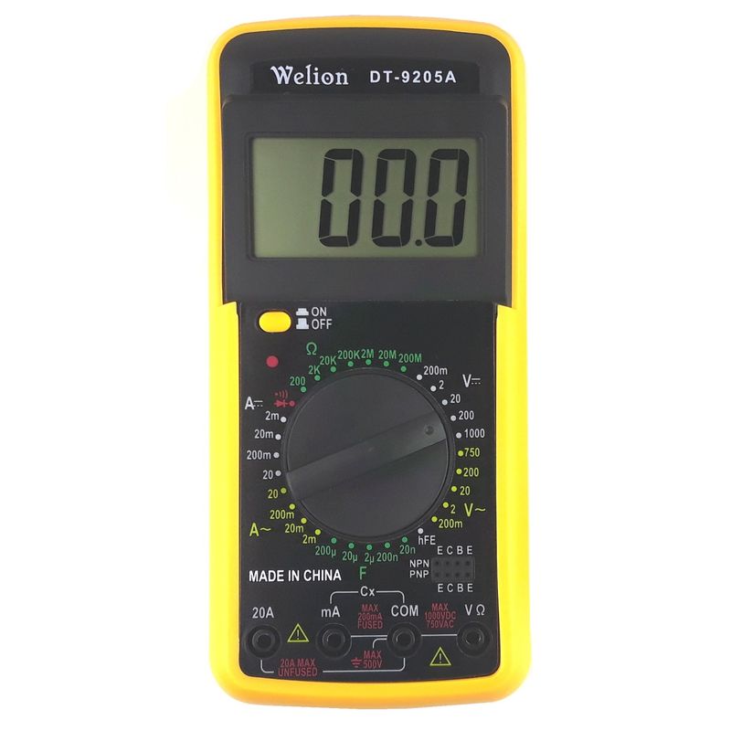 مولتی متر دیجیتال ویلیون مدل dt 9205a
