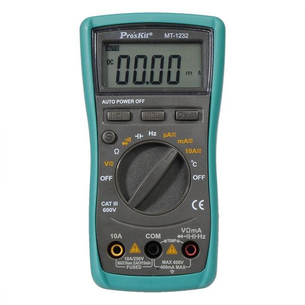 مولتی متر دیجیتال پروسکیت مدل mt 1232