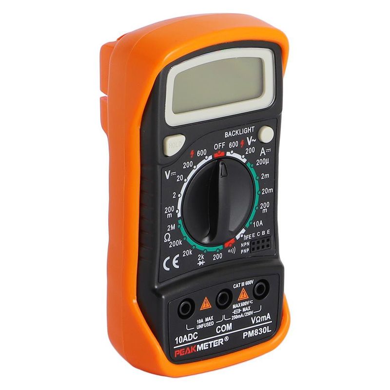 مولتی متر دیجیتال پیک متر مدل pm830l