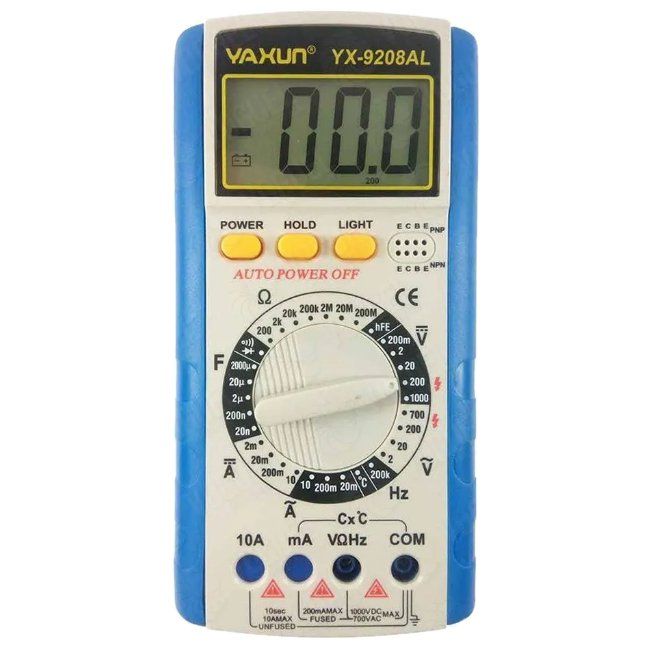 مولتی متر دیجیتال یاکسون مدل yx 9208al