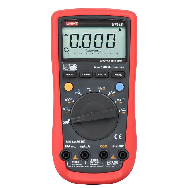 مولتی متر دیجیتال یونی تی مدل ut61e