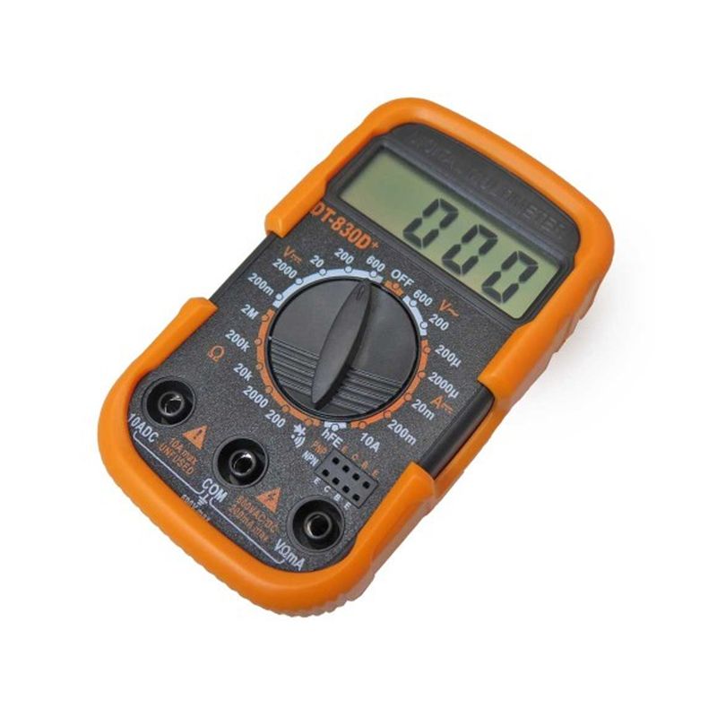 مولتی متر دیجیتال ۱۰ آمپر مدل dt 830d plus