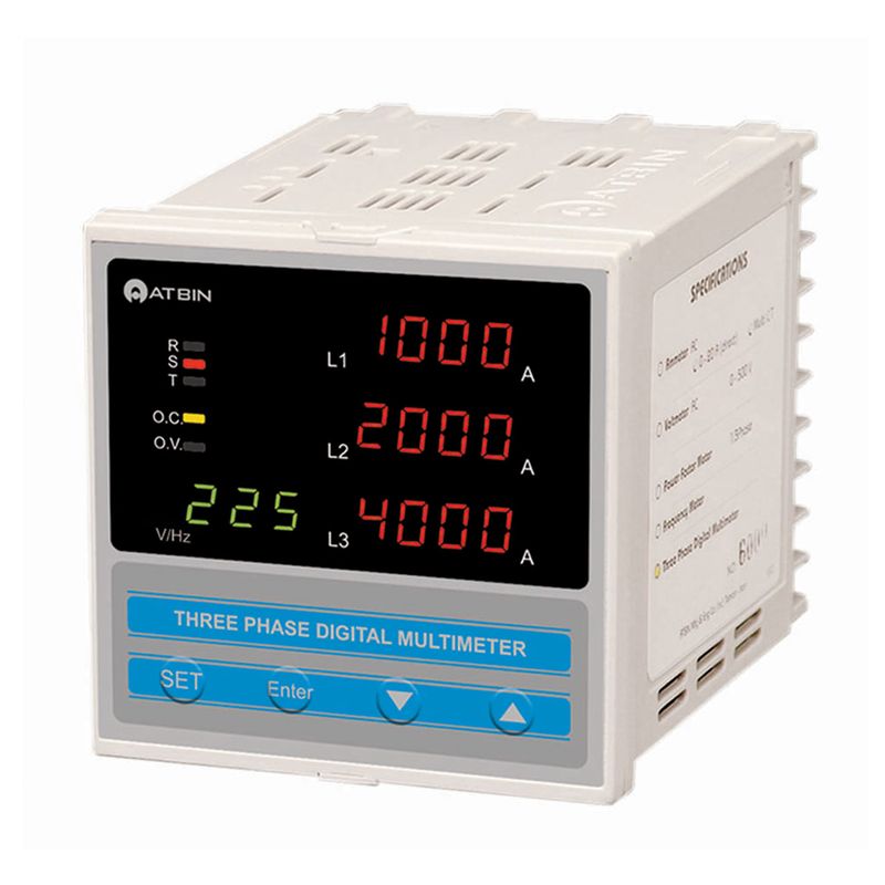 مولتی متر سه فاز آتبین مدل a3 acs
