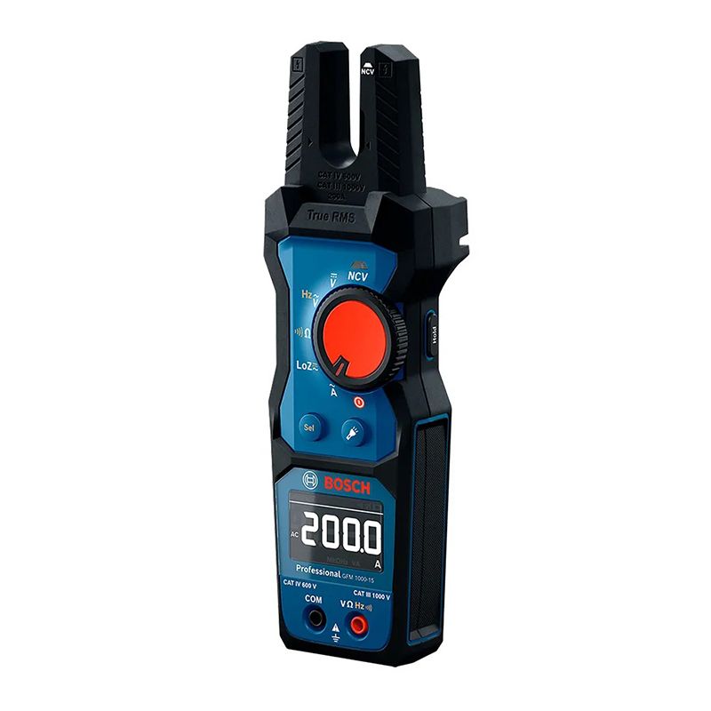 مولتی متر فورک دار دیجیتال 200 آمپر بوش مدل فوق حرفه ای gfm 1000 15 extra