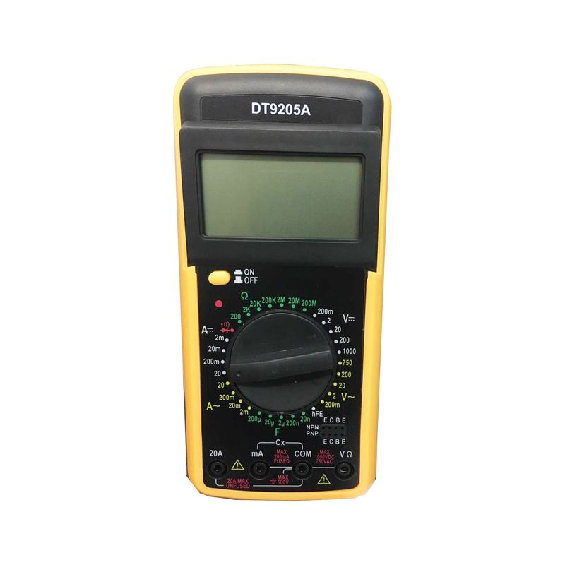 مولتی متر مدل dt9205a