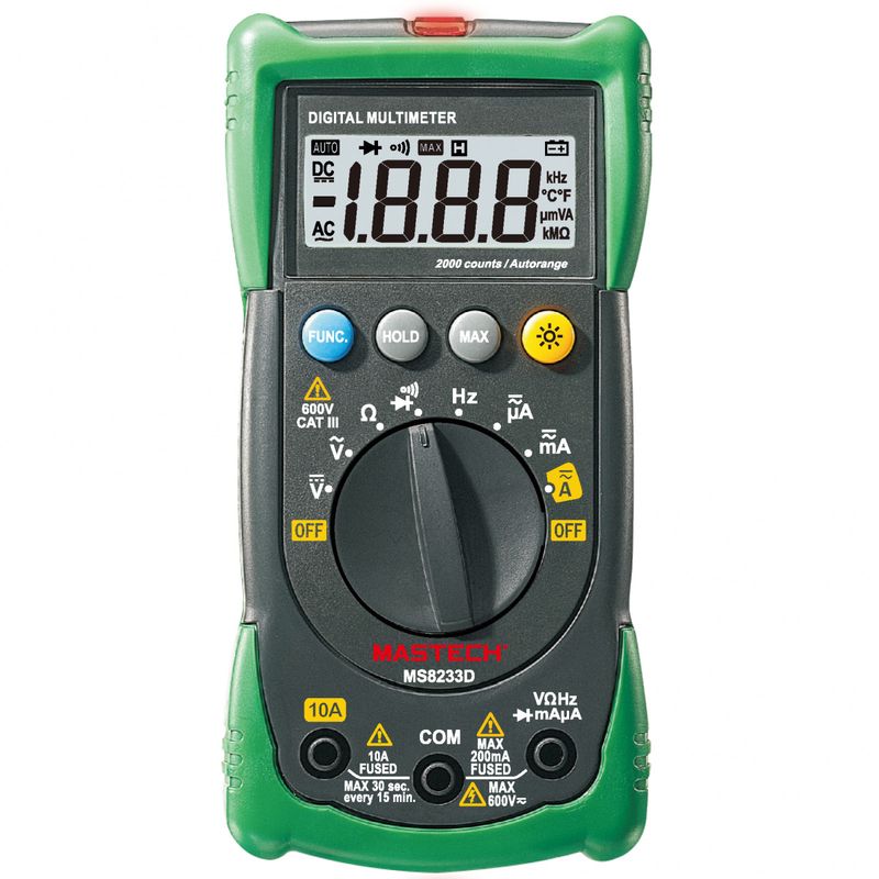 مولتی متر مستک مدل ms8233d