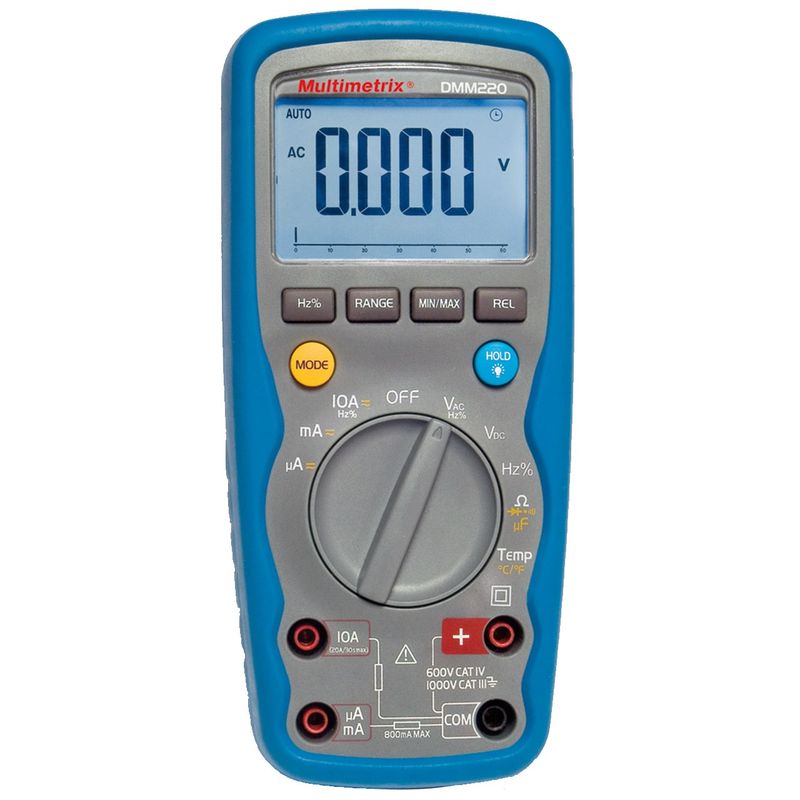 مولتی متر مولتی متریکس مدل dmm220 پرتابل صنعتی