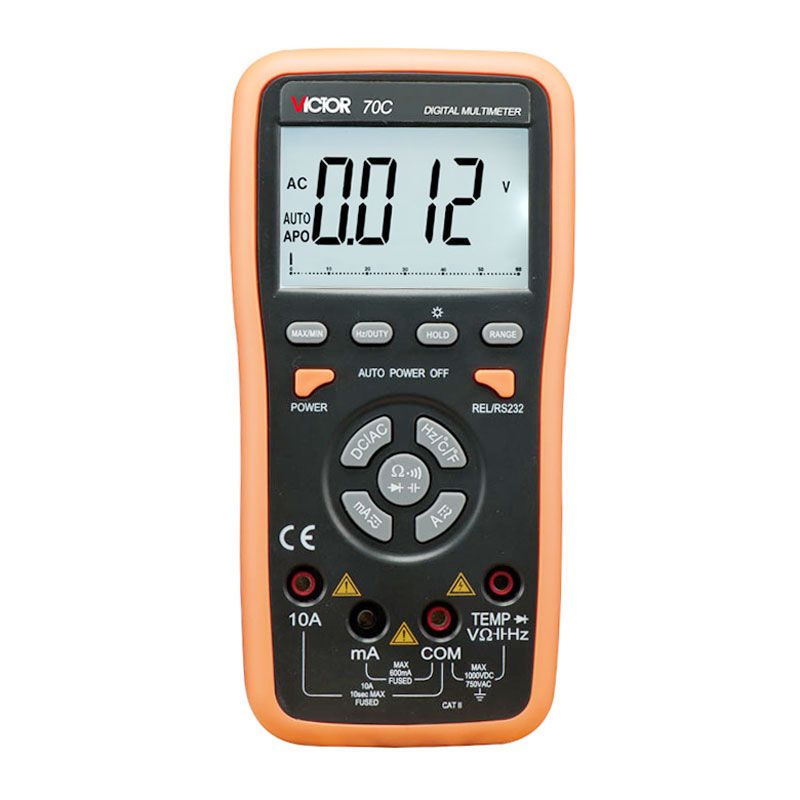 مولتی متر ویکتور مدل 70c