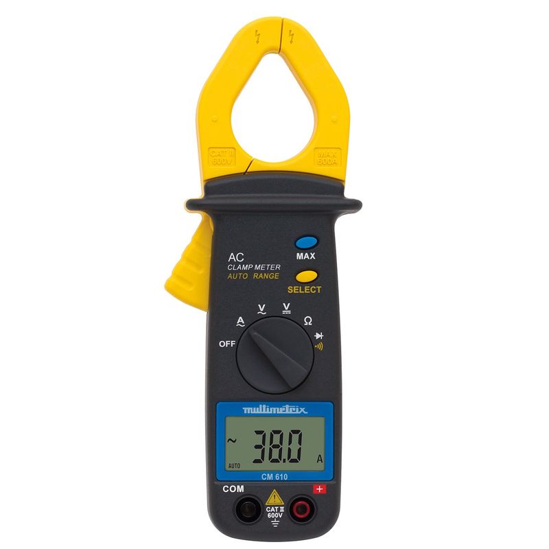مولتی متر کلمپی دیجیتال مولتی متریکس مدل cm610