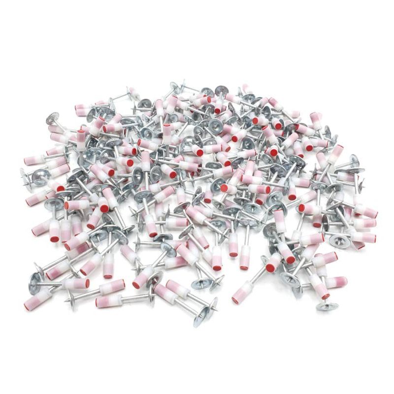 میخ چاشنی میخکوب مدل mm100 مجموعه 100 عددی
