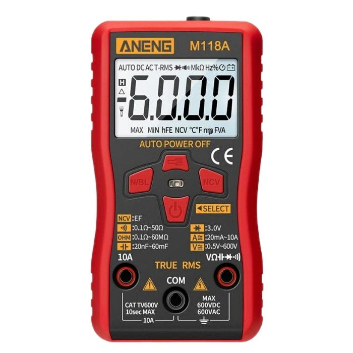 مینی مولتی متر دیجیتال aneng مدل m118a