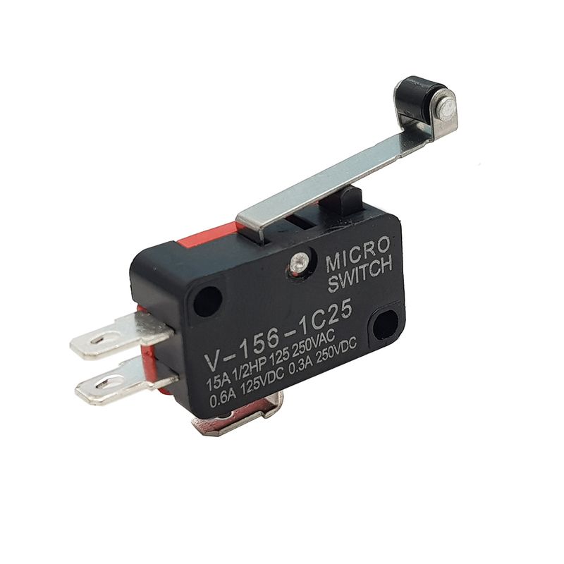 میکرو سوئیچ اهرم دار مدل v 156 1c25.15a