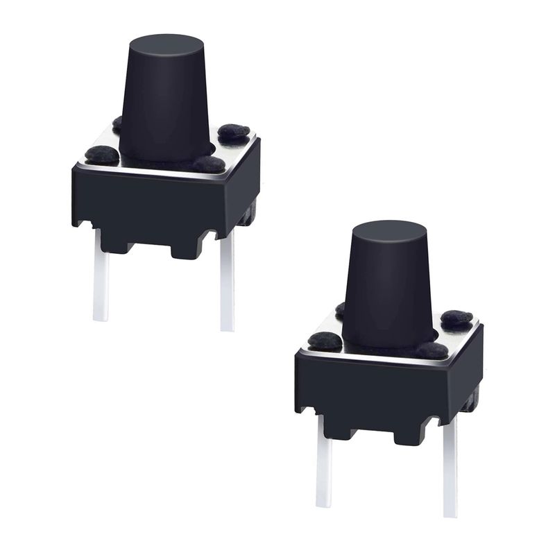 میکرو سوئیچ مدل vertical 6×6×7 2p بسته 2 عددی