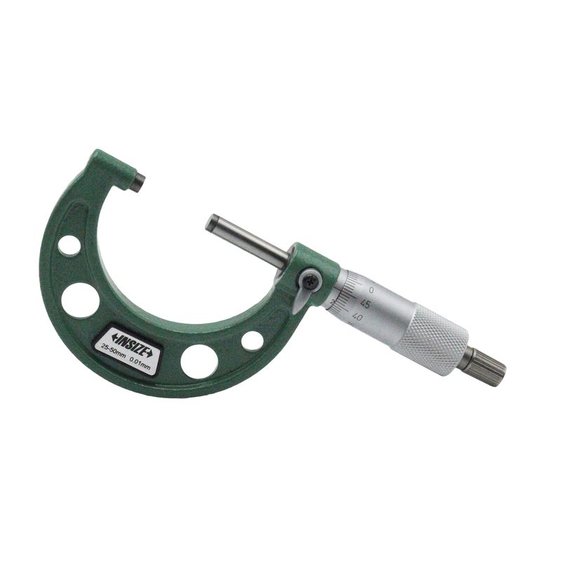 میکرومتر بیرون سنج اینسایز مدل yp 3203 50a 25 50x0.01mm گستره 25 50 میلی متر