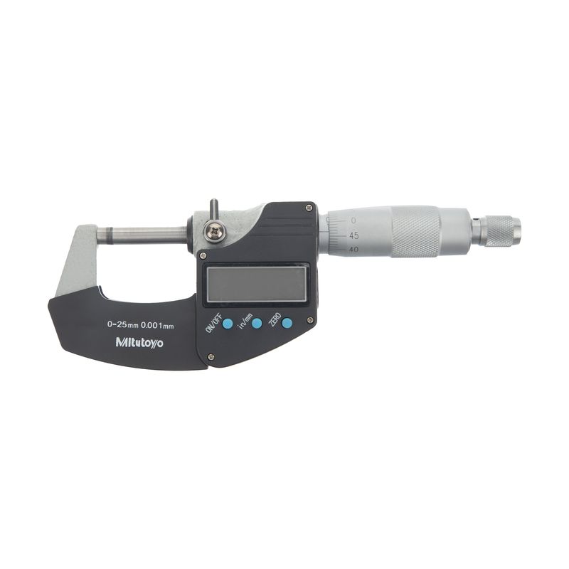 میکرومتر دیجیتال میتوتویو کد 350 406 گستره 25 0 میلیمتر
