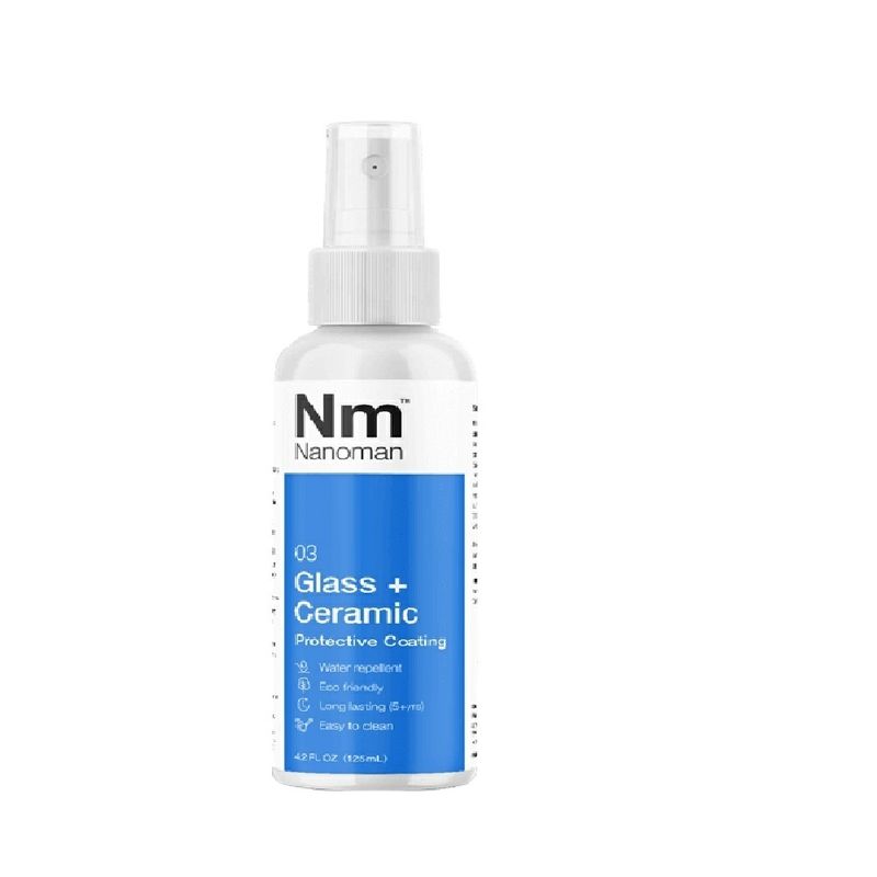نانو آبگریز شیشه ساختمان نانومان مدل 07nm حجم 125 میلی لیتر