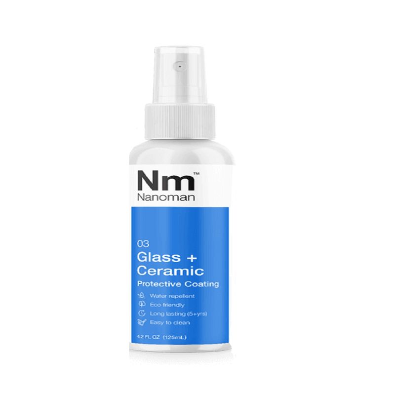 نانو آبگریز شیشه ساختمان نانومان مدل 07nm حجم 250 میلی لیتر