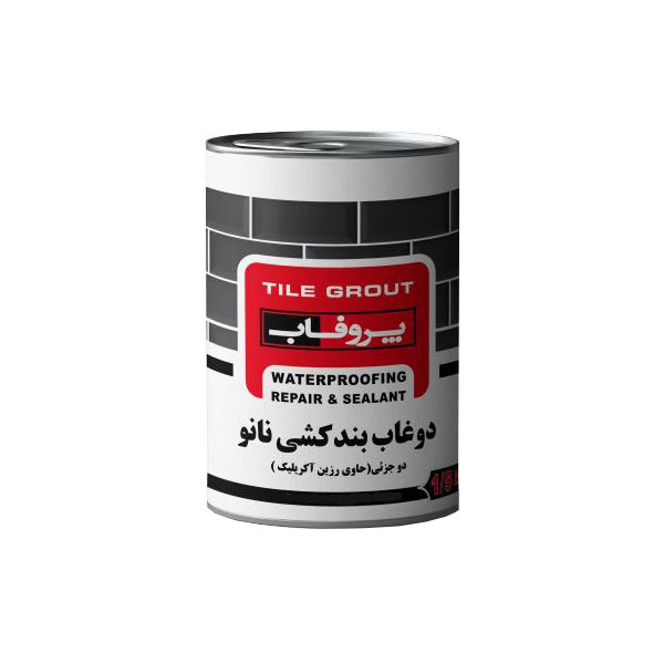 نانو دوغاب بندکشی دوجزئی پروفاب مدل wh ngrout وزن 1.5 کیلوگرم