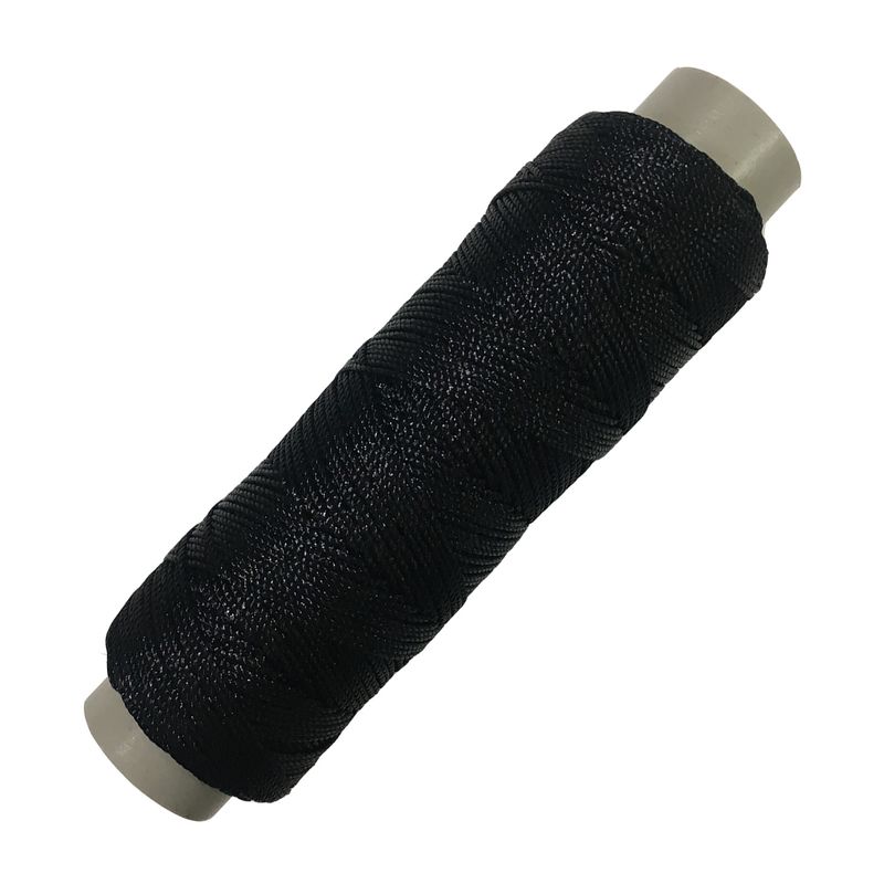 نخ دوخت چرم دوزی مدل ابریشمی blk100m سایز 10 طول 100 متر