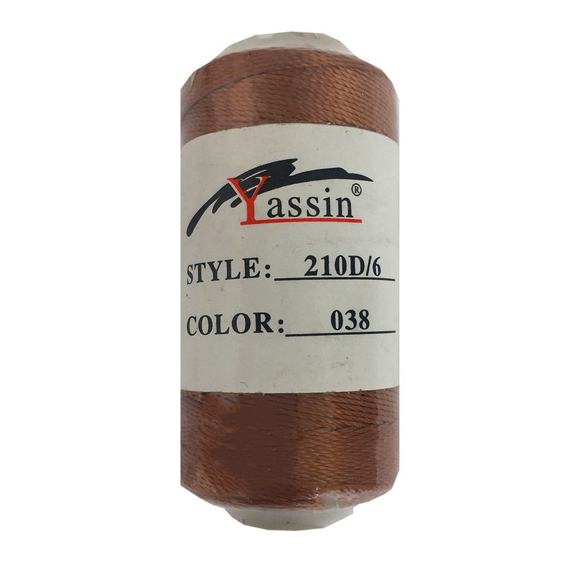نخ دوخت چرم دوزی مدل یاسین کد 210d_6 038