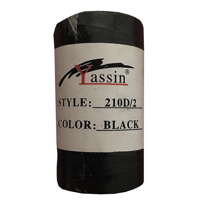 نخ دوخت چرم دوزی یاسین کد 210d_2 black