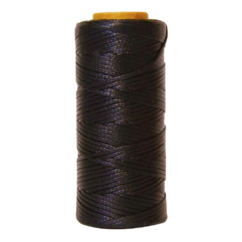 نخ موم دار مدل dark brown050 طول 50 متر