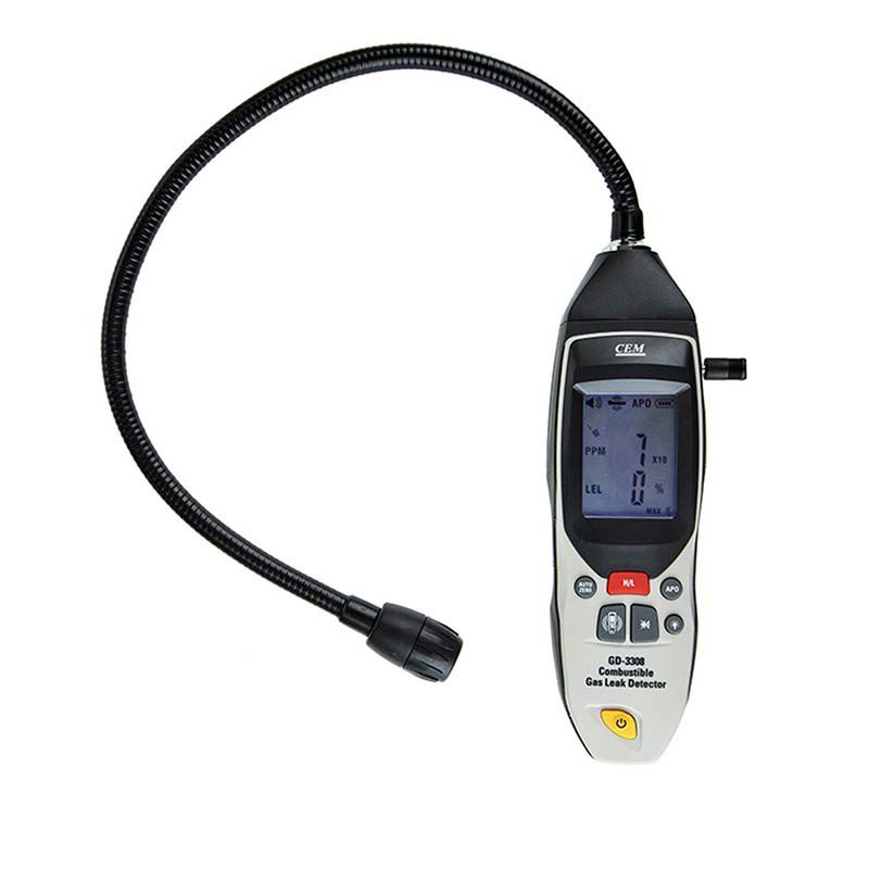 نشت یاب گاز شهری سی ای ام مدل gd 3308