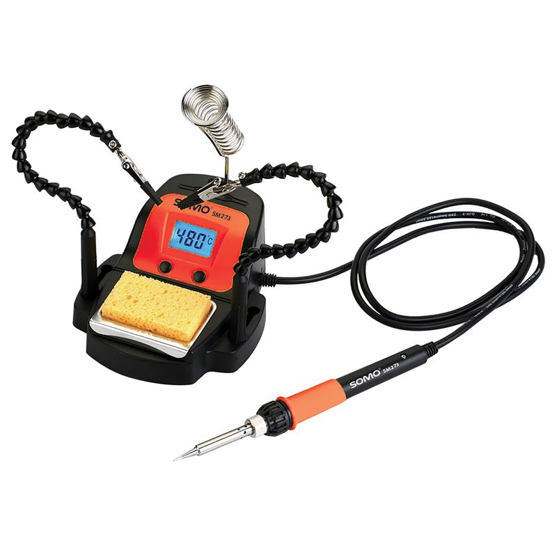 هویه استیشن با گیره متحرک و پایه 25 60 وات سومو مدل sm273
