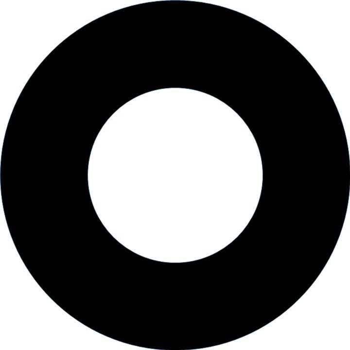 واشر مدل پلاستیکی 1_2 بسته 10 عددی