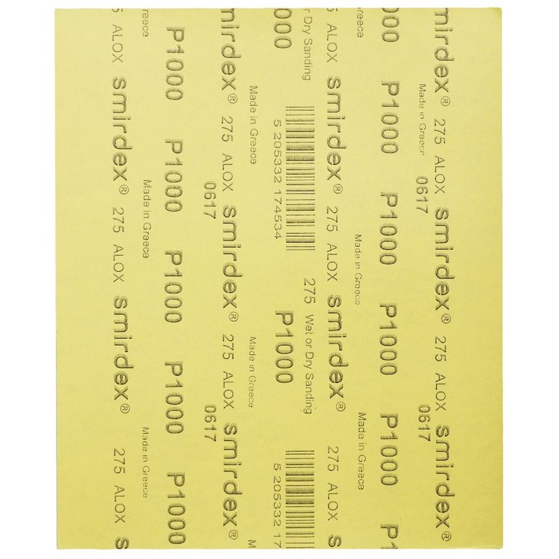 ورق سنباده اسمیردکس مدل p1000 alox