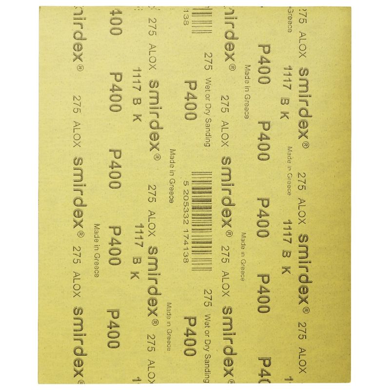 ورق سنباده اسمیردکس مدل p400 alox