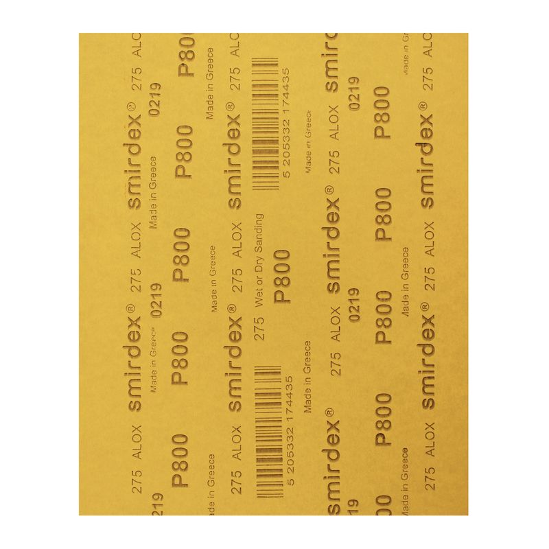 ورق سنباده اسمیردکس مدل p800 alox