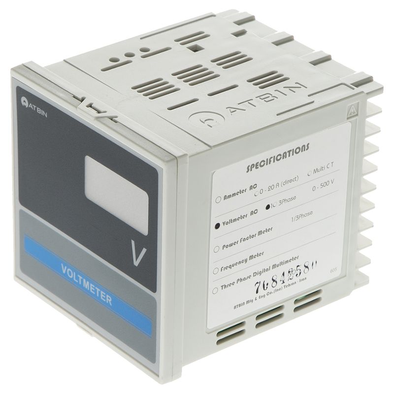 ولت متر آتبین مدل av acs