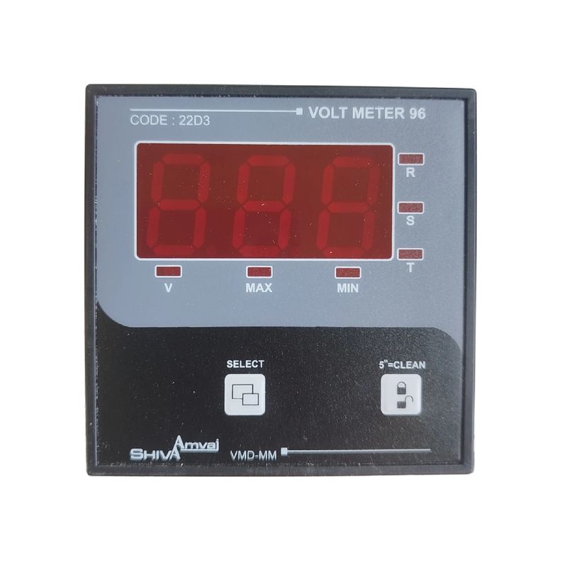 ولت متر شیوا امواج مدل vmd mm کد 22d3 بسته چهار عددی