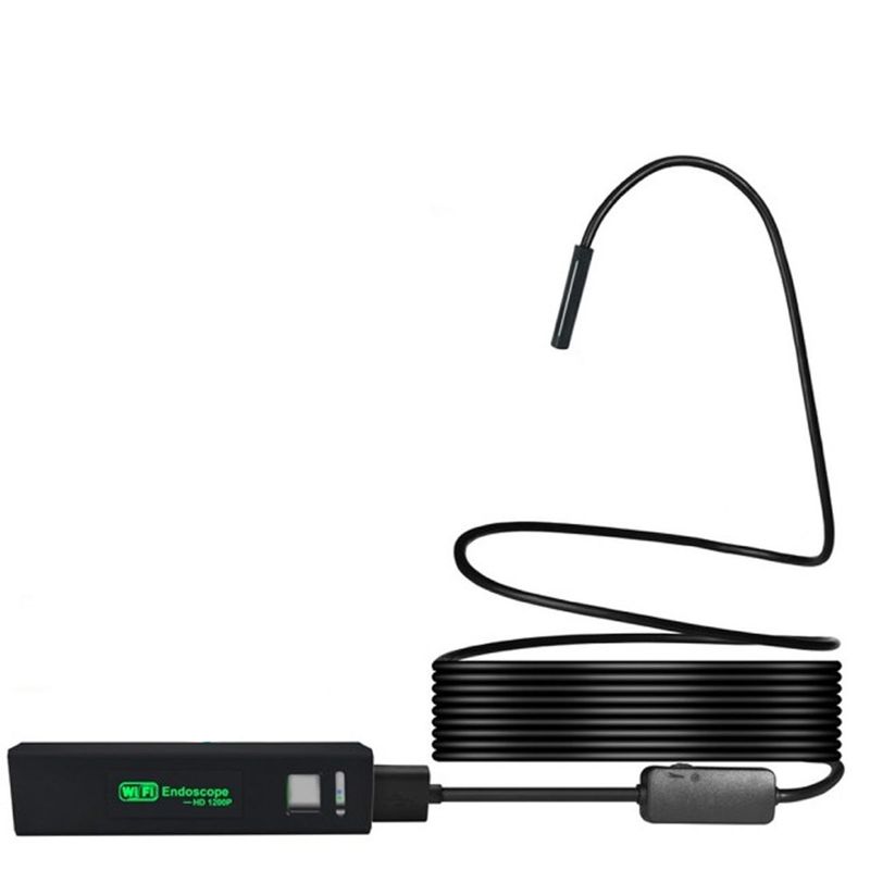 ویدئو بروسکوپ نیمه سخت پرتابل مدل qo8 7m wifi