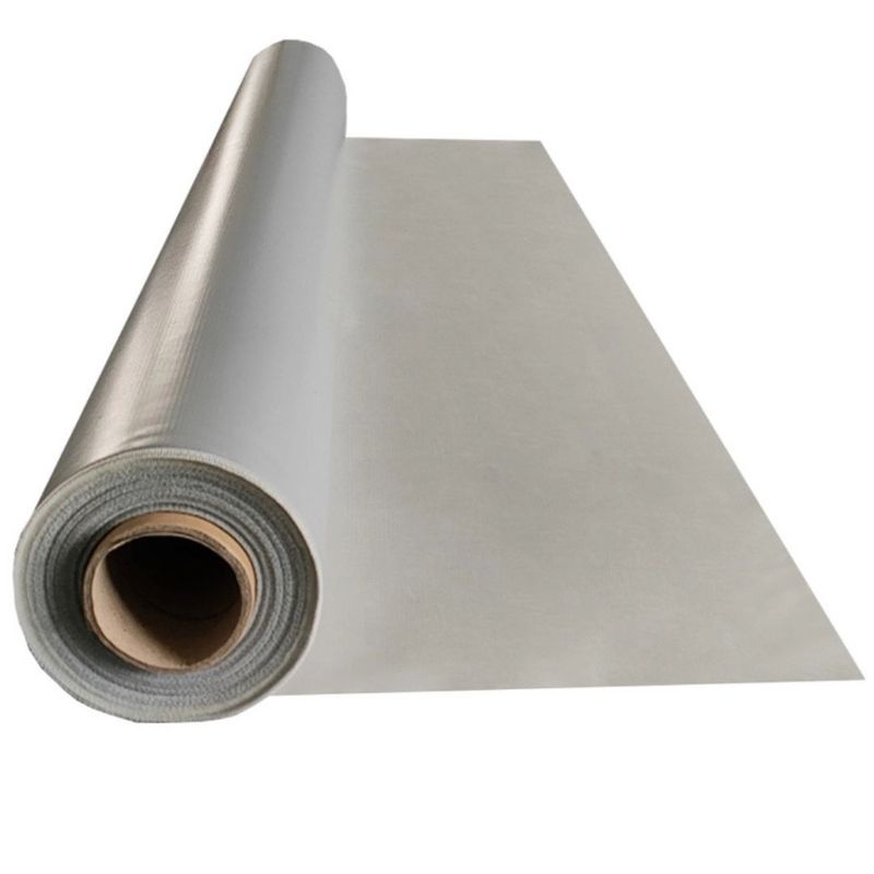 پارچه برزنت نسوز سیلیکونی یک رو مدل 0.5mm طول 50 متر
