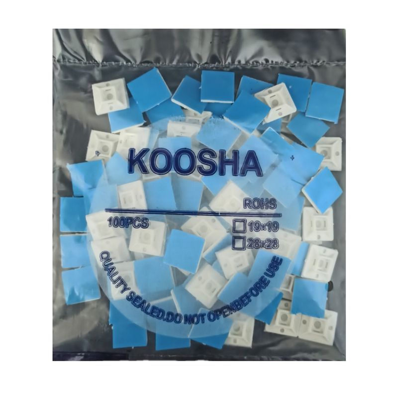 پایه بست کمربندی کوشا مدل rosh بسته 100 عددی