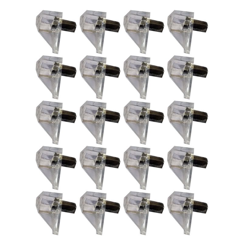 پایه نگهدارنده طبقه کابینت مدل m20 بسته 20 عددی