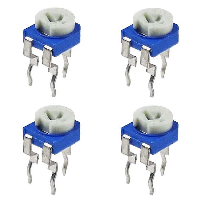 پتانسیومتر 5 کیلو اهم مدل tpb 5ko بسته 4 عددی