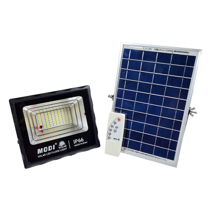 پروژکتور خورشیدی مودی مدل سولار کد ir md7250 ظرفیت 50 وات