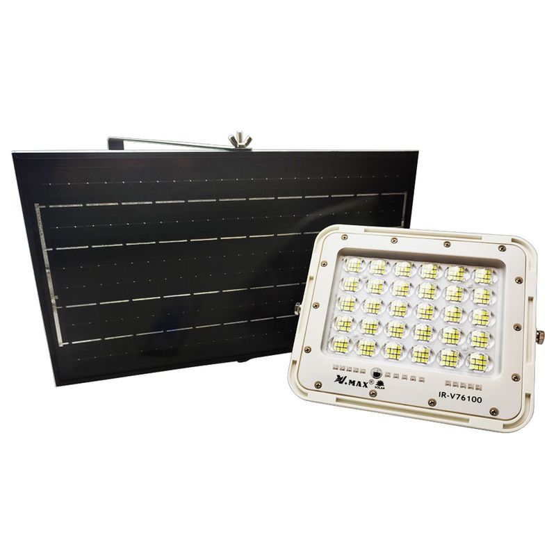 پروژکتور خورشیدی ویمکس مدل واترپروف کد v 76100 ظرفیت 100 وات