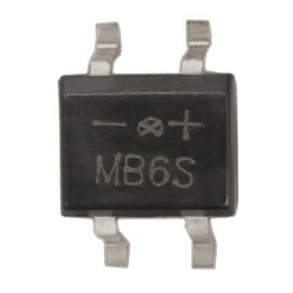 پل دیود مدل mb6s بسته 10 عددی